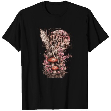 Discover Under the Moon Magic Awakens Design T Shirts