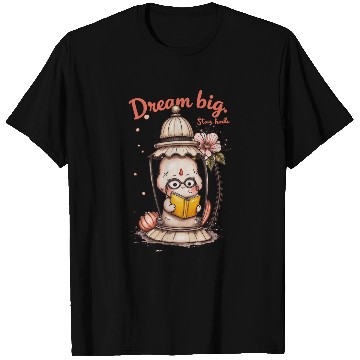 Discover Whimsical Reading Buddha Lantern Design T Shirts