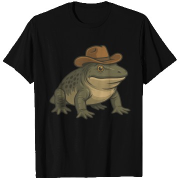 Discover Prehistoric amphibian cartoon Texas evolution rept T Shirts
