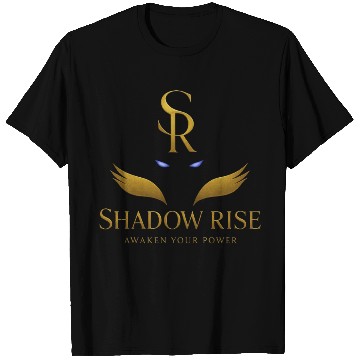 Discover Shadow Monarch – Gold Eyes Logo Design T Shirts