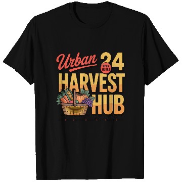 Discover Urban Harvest Hub Vintage Design T Shirts