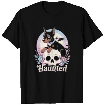 Discover Haunted Doberman Puppy – Spooky Cute Gothic Dog T Shirts