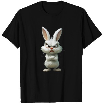 Discover Animated Angry Rabbit Character Design T Shirts