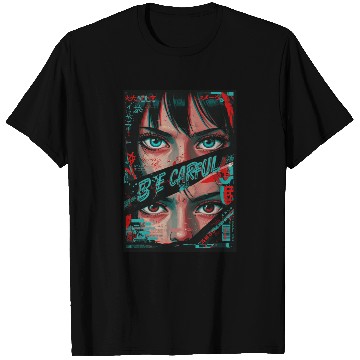 Discover Cyberpunk Eyes Art Print T Shirts