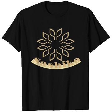 Discover Elegant Snowflake Symmetry Design T Shirts