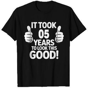 Discover Celebratory 5th Birthday T Shirts Design