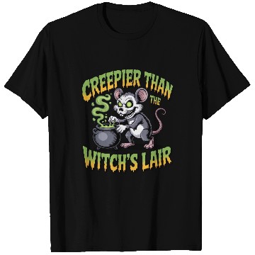 Discover Creepy Mouse Witch Lore T Shirts