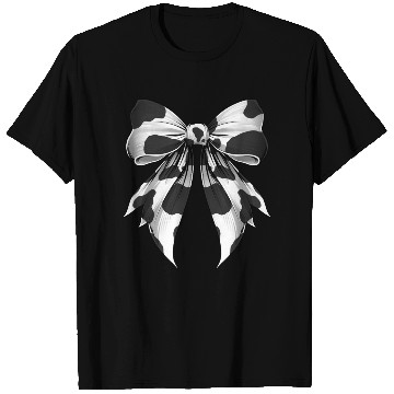 Discover Coquette Bow Cow Pattern Cow Farmer Cow Farming T Shirts