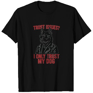 Discover Trust Issues Husky Dog T Shirts