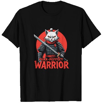 Discover Purr-Perfect Warrior Cat Design T Shirts
