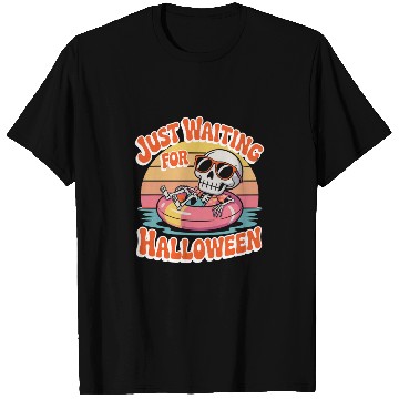 Discover Chill Skeleton Halloween Vibes T Shirts
