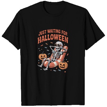 Discover Relaxing Skeleton Halloween Mood T Shirts