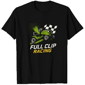 Discover Lawn Mower Racing Gardener Racing Lawnmower T Shirts