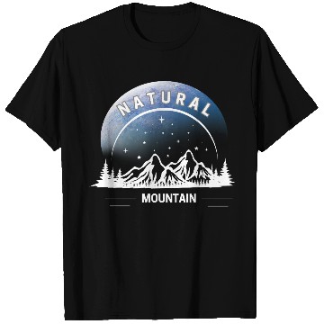 Discover Natural Mountain Wilderness Design T Shirts