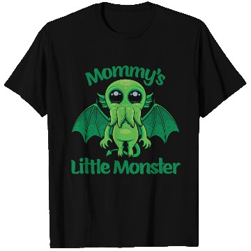 Discover Mommy’s Little Monster Cthulhu Cuddles T Shirts