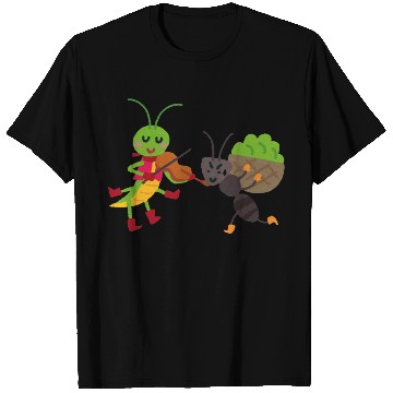 Discover Work Hard, Play Loud – Ant & Cicada LifeTee T Shirts