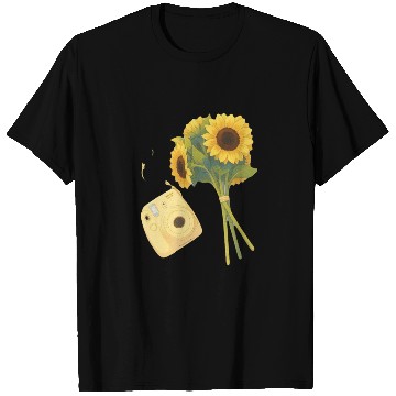 Discover Sunflower Vintage Photography Design T Shirts