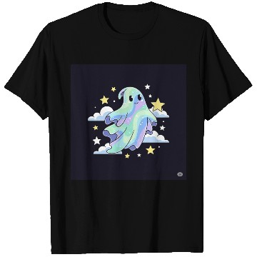 Discover Whimsical Ghost in Dreamscape 1 T Shirts