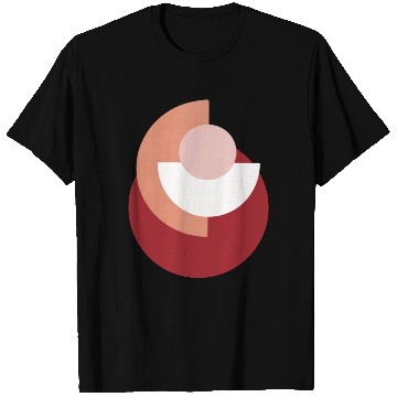 Discover Abstract Circle Geometry Modern Art Design T Shirts