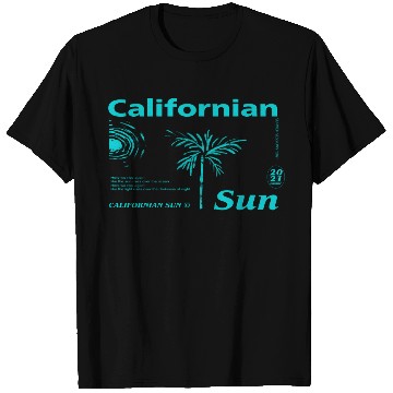 Discover California Sun Fireworks Illustration T Shirts