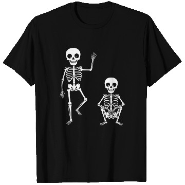 Discover Funny Halloween Skeleton Spooky Season Cute Ghost T Shirts