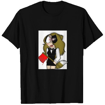 Discover Horror-Themed Zombie Waitress Design T Shirts