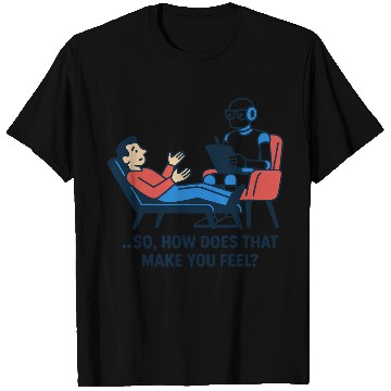 Discover AI Therapist │ Funny Artificial Intelligence T Shirts