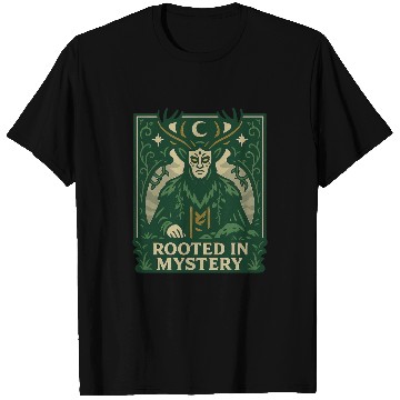 Discover Mystic Forest Deer Illustration T Shirts