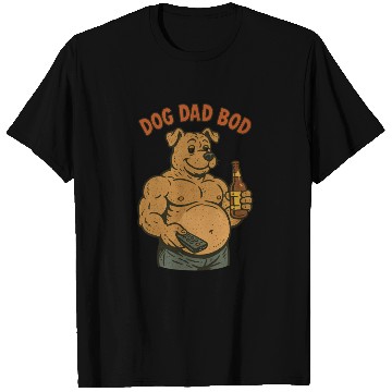Discover Humorous Muscular Dog Dad T Shirts