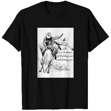Discover Cowboy Rodeo Rider Inspirational Design T Shirts