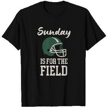 Discover Sunday Football Field Design T Shirts