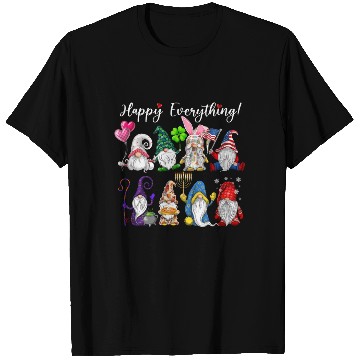 Discover Happy Everything Gnomes Every Seasons All Year T Shirts