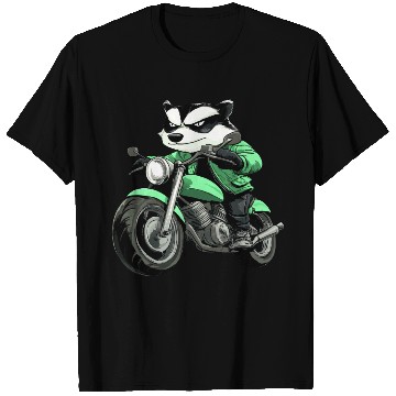 Discover Badge motorcycle T Shirts