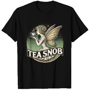 Discover Whimsical Fairy Tea Fairy Illustration T Shirts