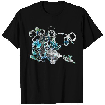 Discover Abstract Jewelry Collage Design T Shirts