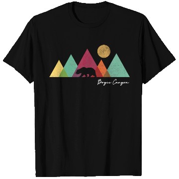 Discover Bryce Canyon National Park Colorful Bear Mountains T Shirts