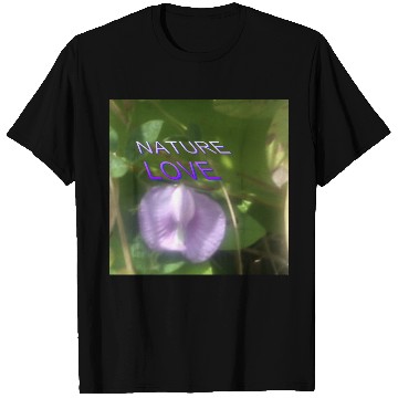 Discover Nature Love with Purple Flower Art T Shirts