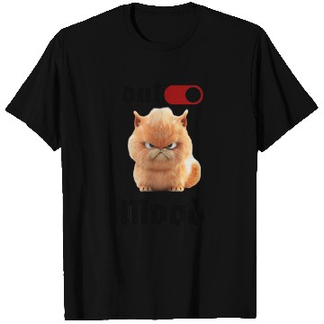 Discover Grumpy Cat Illustration T Shirts Design