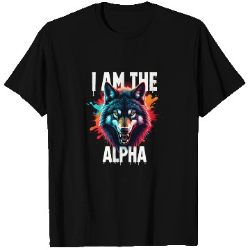 Discover I Am The Alpha Wolf T Shirts