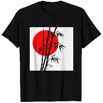 Discover Japanese Bamboo Serenity T Shirts