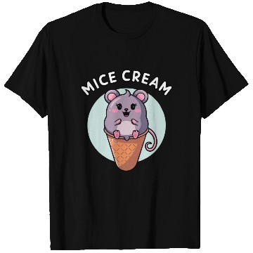 Discover Cute Mouse Cream Ice Cream Mice Cream T Shirts