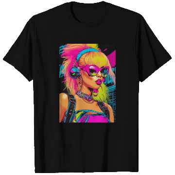 Discover Cyberpunk Diva T Shirts