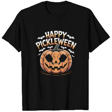 Discover Pickleween Pickleball Playing Funny Halloween T Shirts