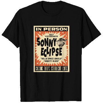 Discover Retro Sonny Eclipse Poster T Shirts