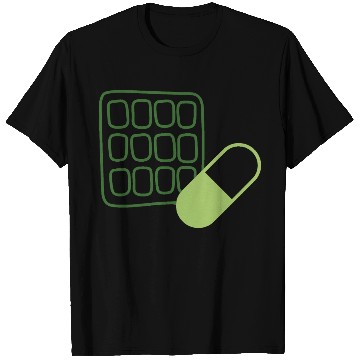 Discover Waffle Pill Logo GnG T Shirts