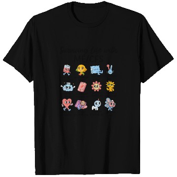 Discover Surviving ME CFS Cartoon Icons T Shirts