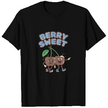 Discover Whimsical Cherry Characters Design T Shirts