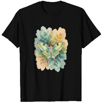 Discover Vivid Papilio Butterfly with Floral Background T Shirts