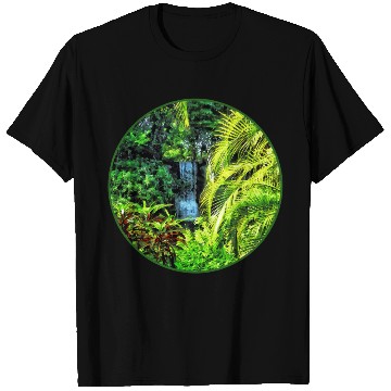 Discover Bahamas - Tropical Waterfall T Shirts