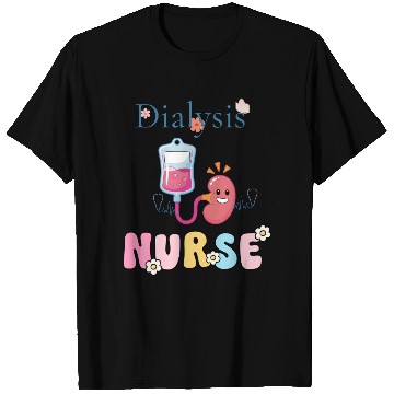 Discover Dialysis Nurse Illustration T Shirts